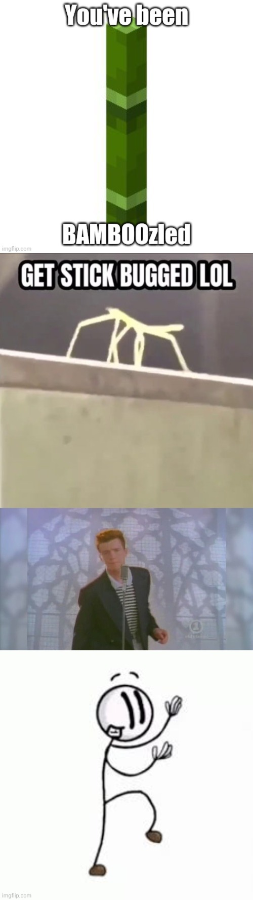 Get distracted by rick stick bamboozled Imgflip