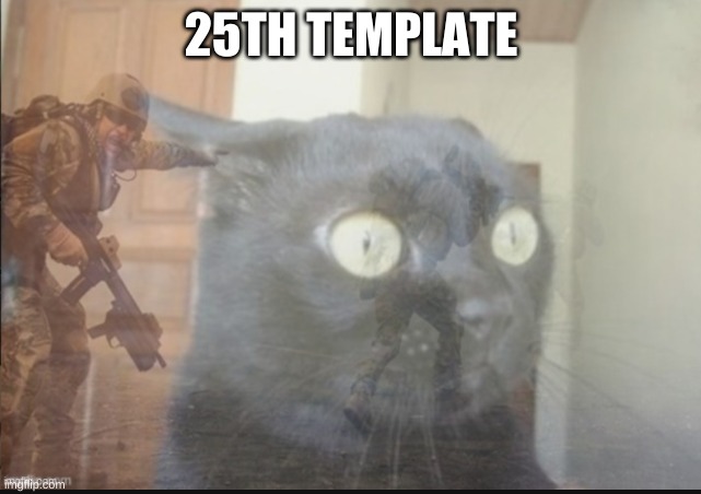 Image tagged in black cat ptsd Imgflip