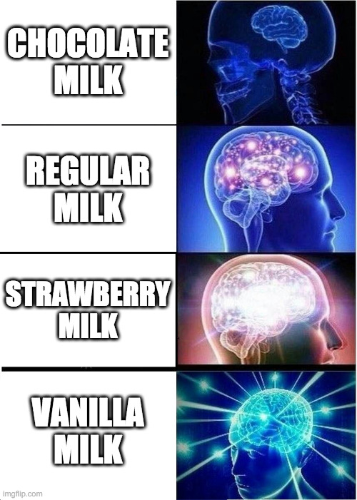 vanilla milk is my favorite tbh Imgflip