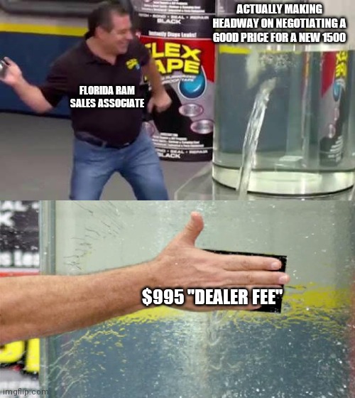 Those pesky dealer fees Imgflip