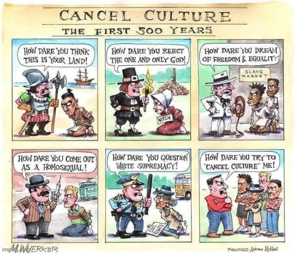 Image tagged in cancel culture comic Imgflip