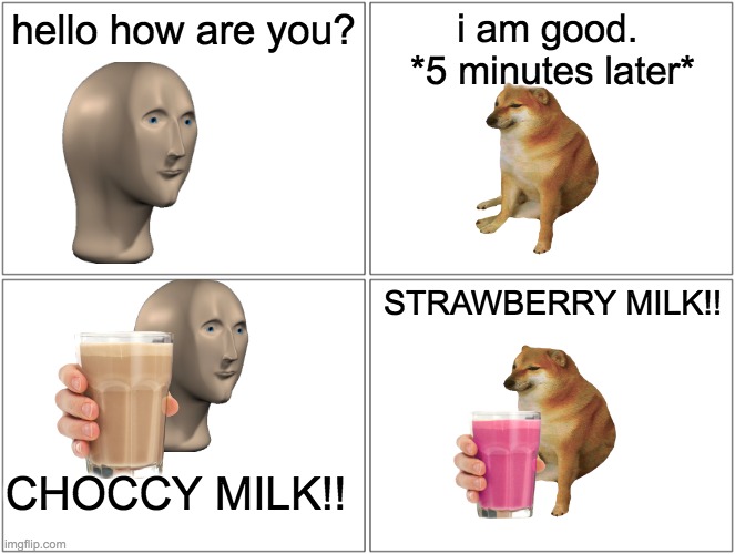 Blank Comic Panel 2x2 Meme Imgflip