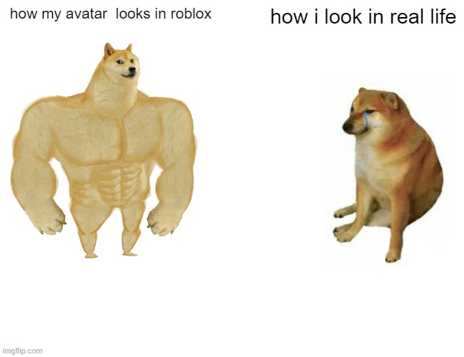 My Roblox Avatar Vs Me Irl Roblox Meme Read Description Youtube roblox avatars in real life meme