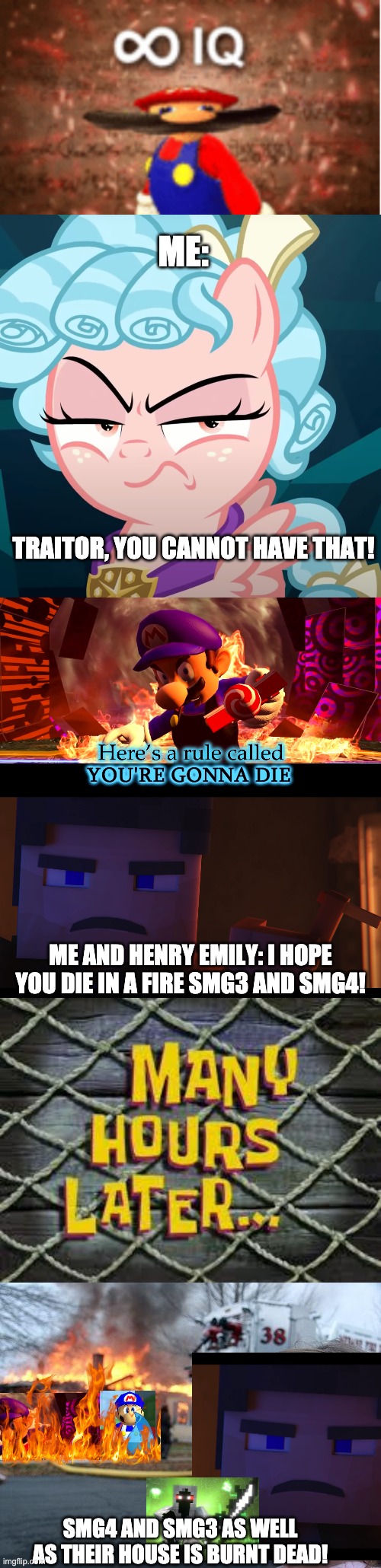 Ending SMG4 and SMG3 and their pals life hence they're no supposed to