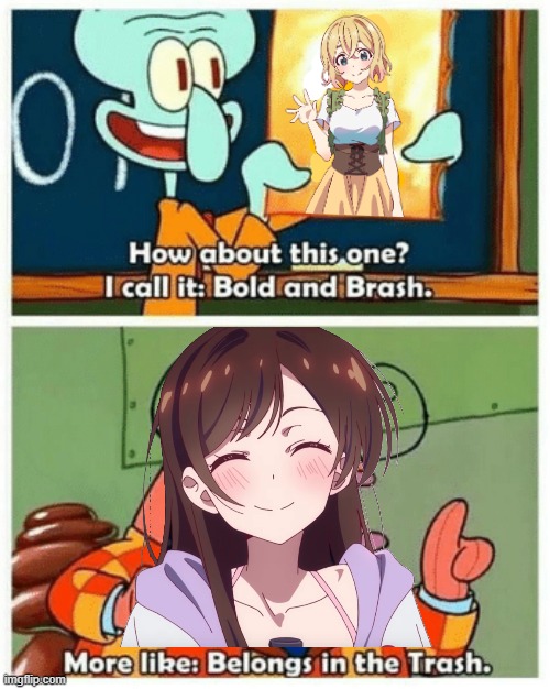 Your waifu is trash Imgflip