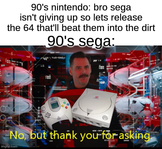 sega y u no release sega neptune or dreamcast 2 Imgflip