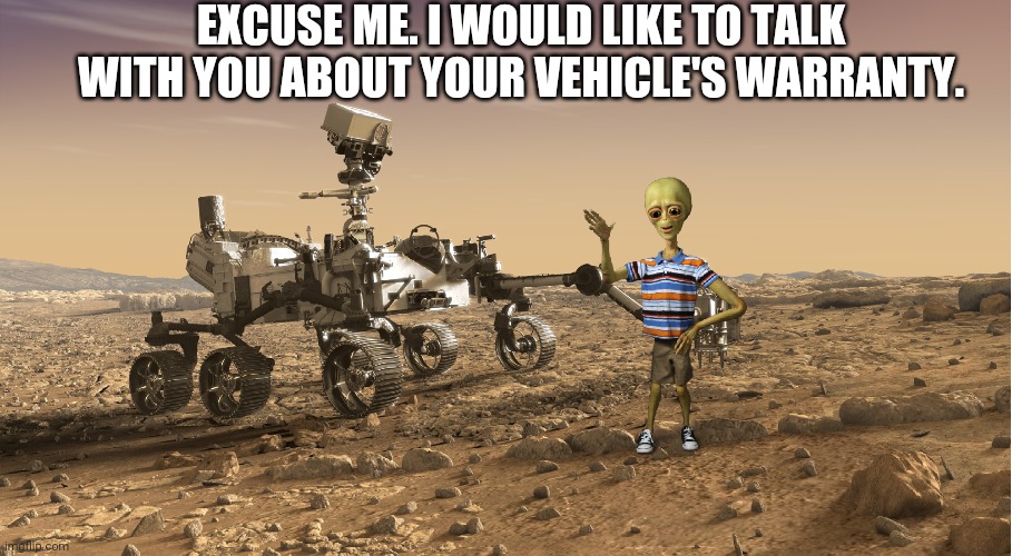 Mars Rover Tracks Meme