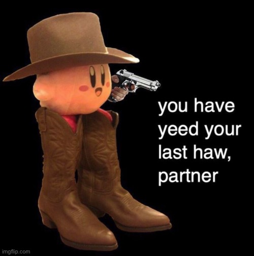 Image tagged in you have yeed your last haw partner Imgflip