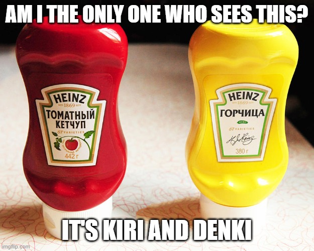 Ketchup and Mustard Imgflip