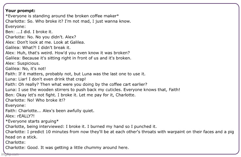 Oh no meme” music starts playing* Imgflip