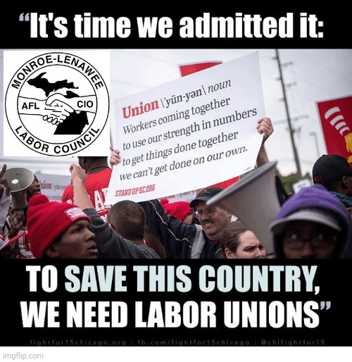 Unions Make the Difference Imgflip
