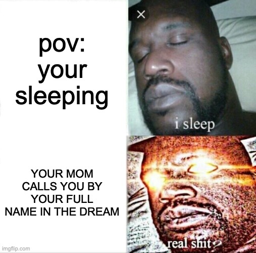 Sleeping Shaq Meme Imgflip