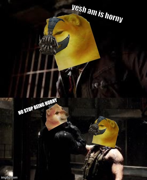 Horny Jail Doge Bane Batman - Imgflip