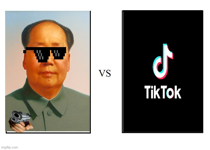 China VS Tiktok (Versus Version) Imgflip