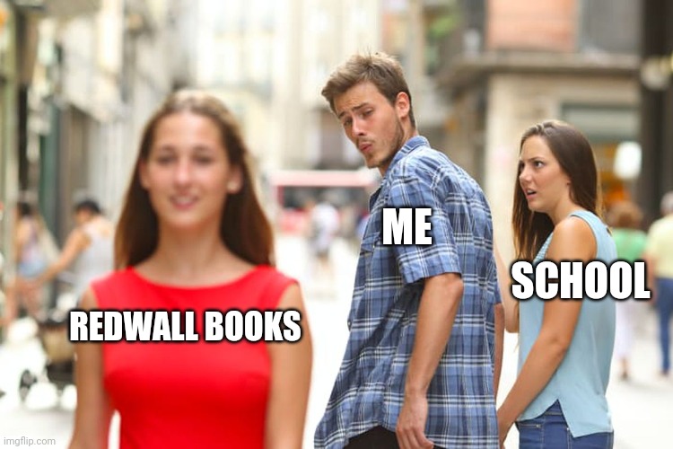 Anyone else read the redwall books? Imgflip