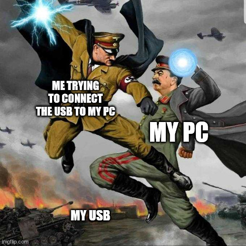 Always struggle to connect the USB Imgflip