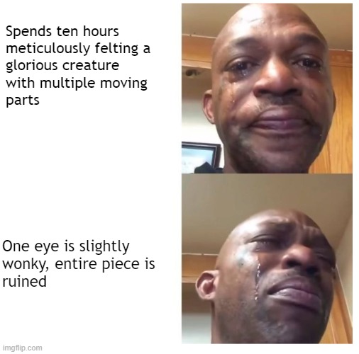 Crying man Imgflip