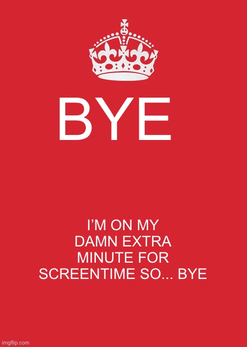 Keep Calm And Carry On Red Meme Imgflip