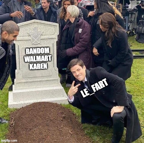 Image tagged in guy posing in front of grave Imgflip