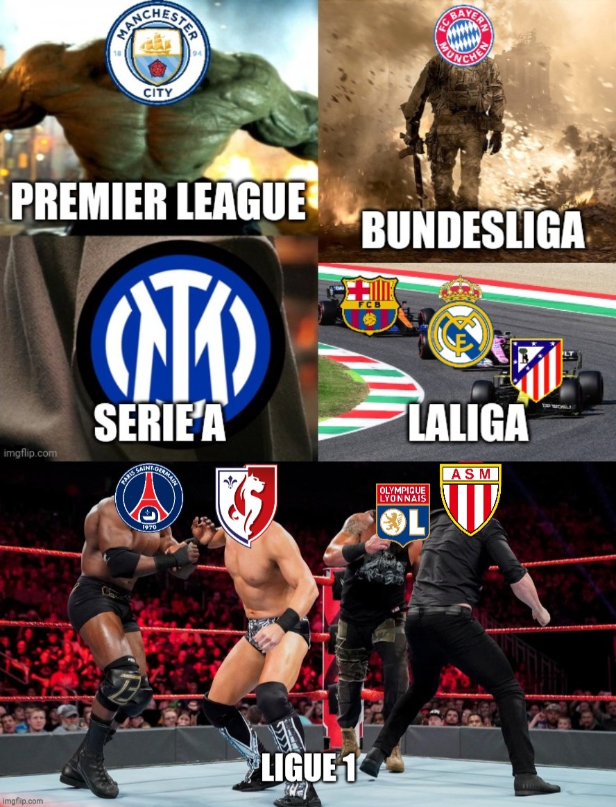 The Top 5 Leagues 20202021 Results Imgflip