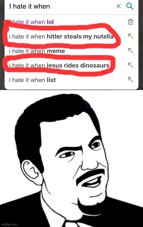 This makes no sense. Since when did Hitler like Nutella? Imgflip