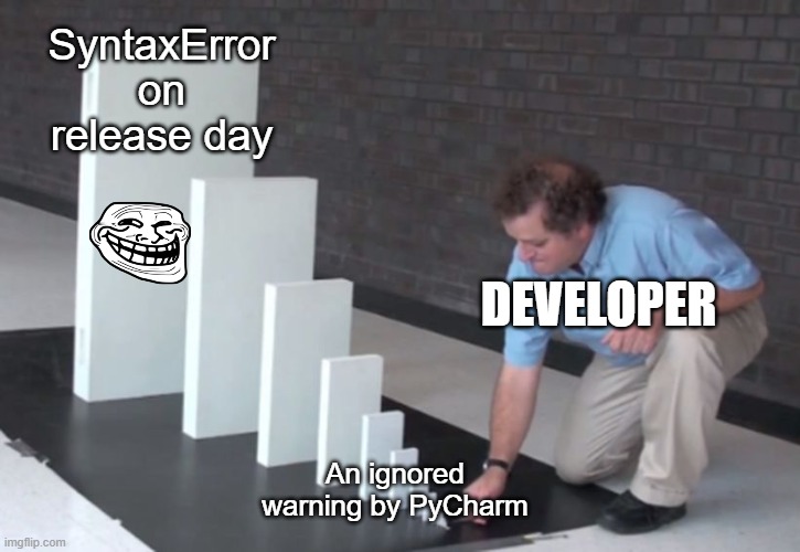 Don't ignore warning Imgflip