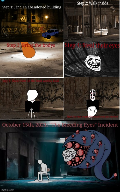 Slight blood warning. Todays incident Imgflip