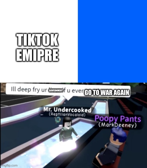 Image tagged in i will deep fry you liver if you ever say that again,ill deep fry tiktoks