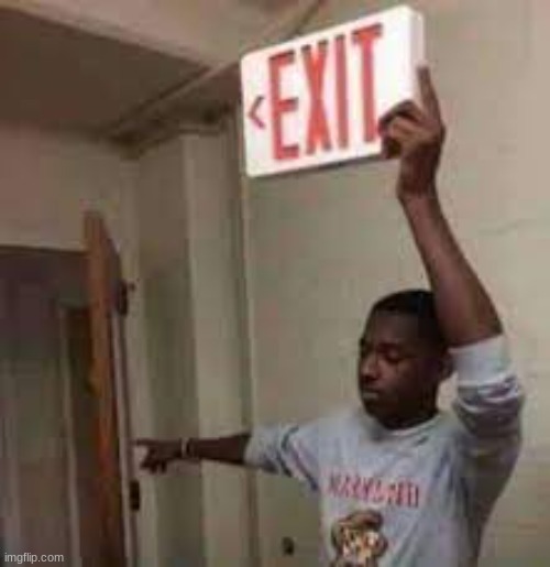 hit the door Imgflip