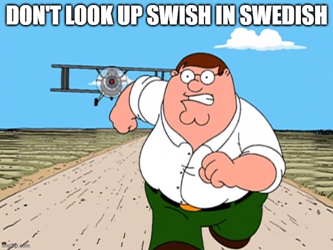 Peter Griffin running away Memes Imgflip