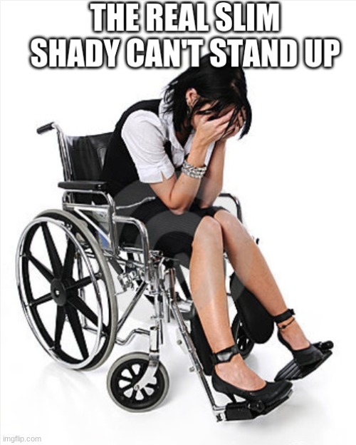 Image tagged in wheelchair,crying Imgflip