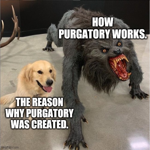dog vs werewolf Memes Imgflip