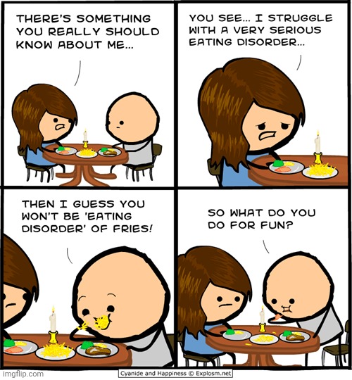 Eating Disorder comic Imgflip