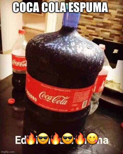 Coca cola espuma Imgflip