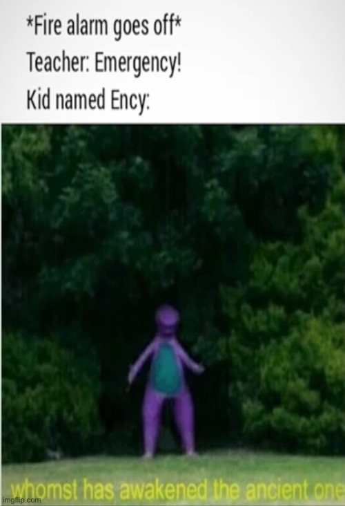 BaRneY iS A dINosAur FrOm OUr IMaGiNAtiOn Imgflip