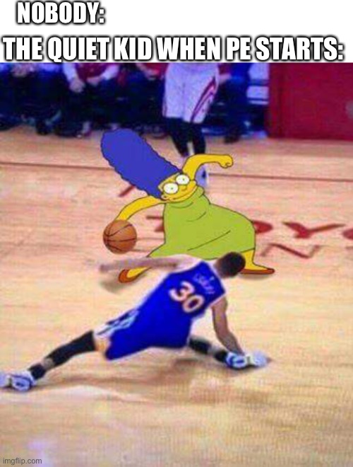 Marge Simpson Basketball Meme Template doutrinaepoesias