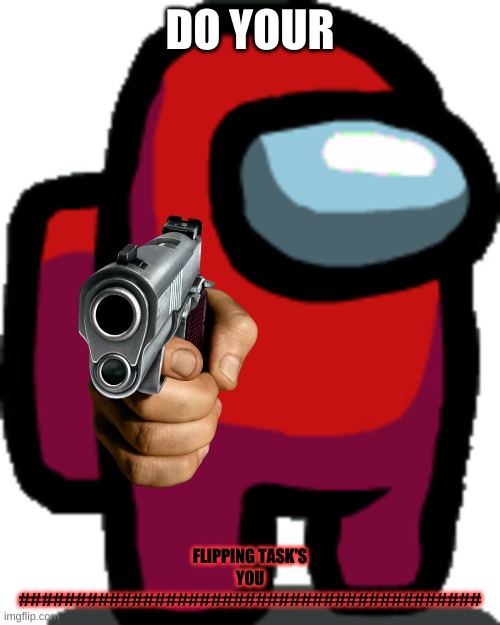 Among us red crewmate Imgflip