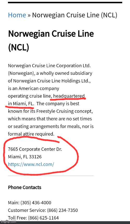Norwegian Cruise Line threatens FL... Vax passports or we skip FL