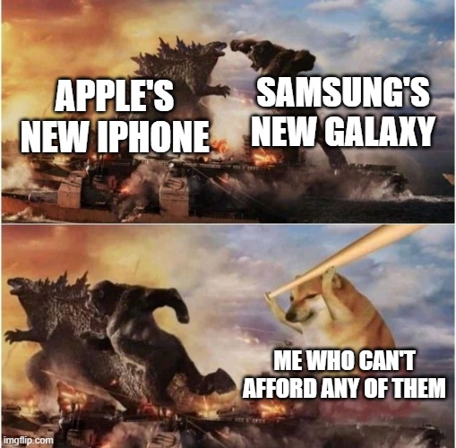iPhone vs. Galaxy Imgflip