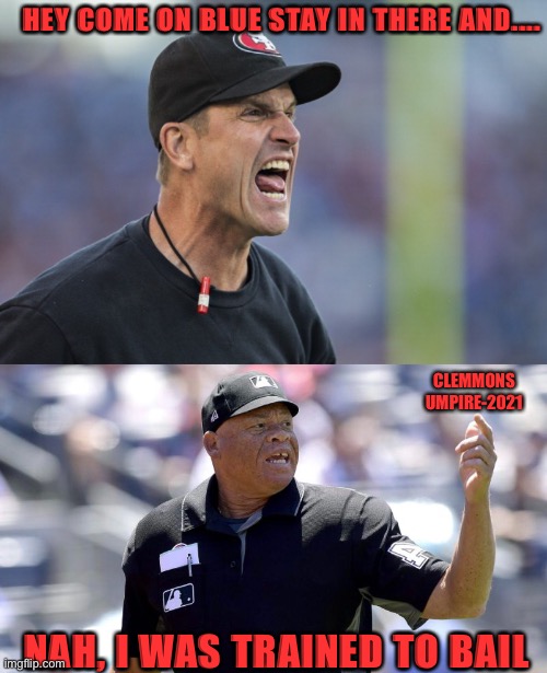 This umpire at a baseball game said the stupidest quote I have ever heard Imgflip