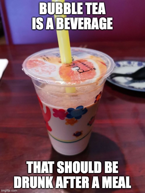 Bubble Tea Imgflip