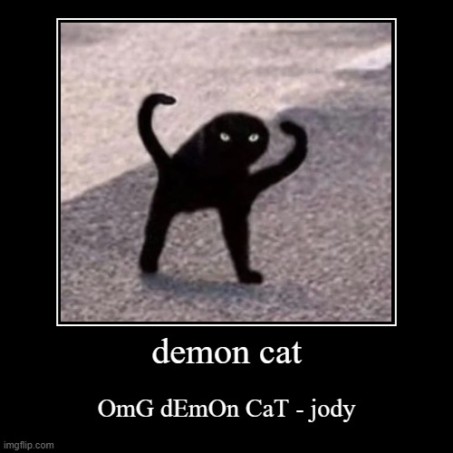 demon cat Imgflip