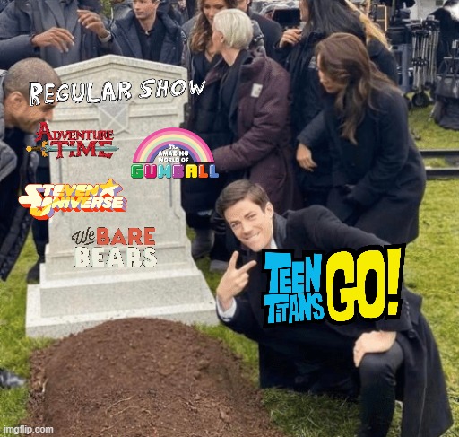 Grant Gustin over grave Imgflip