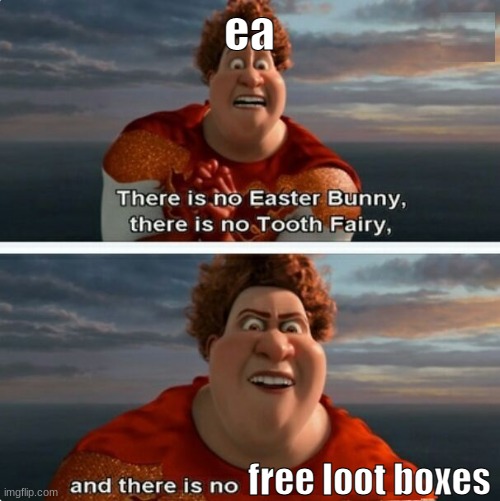 TIGHTEN MEGAMIND "THERE IS NO EASTER BUNNY" Imgflip