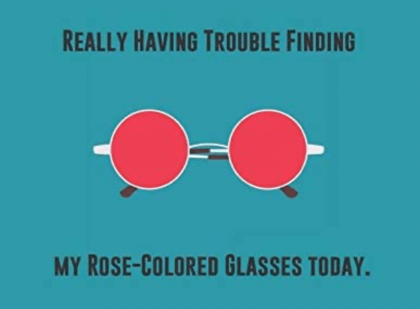 Rosecolored glasses Memes Imgflip