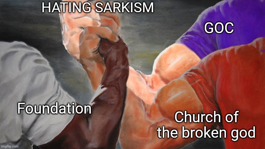 Triple Handshake Meme Imgflip