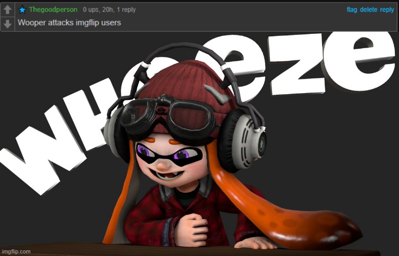 Image tagged in meggy wheezing,i'm not even gonna give this a title