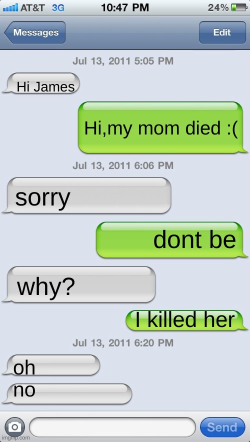 Texting messages blank Imgflip