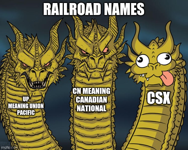 3Head Dragon Railroad Names Imgflip