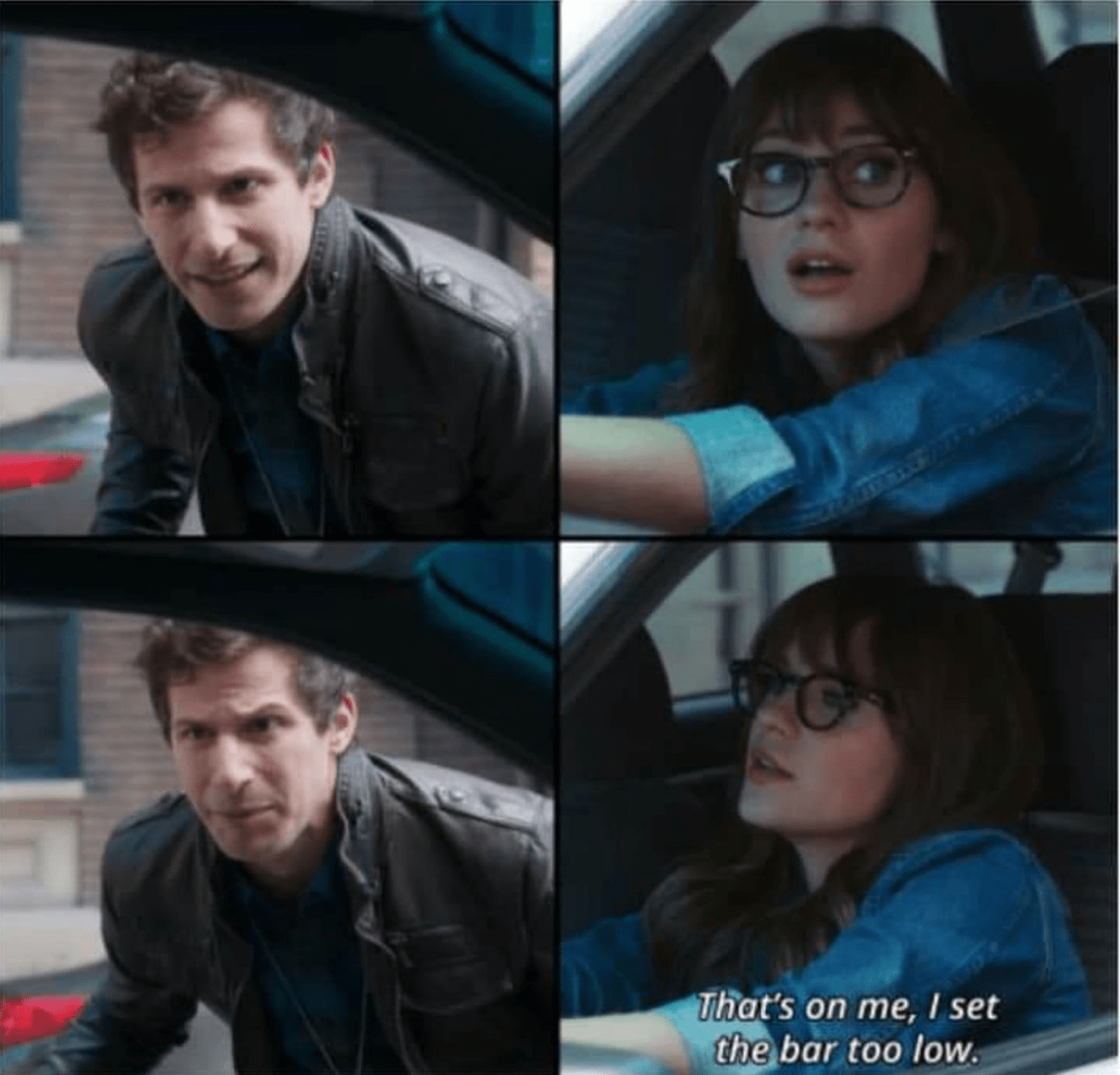 That’s on me. I set the bar too low Blank Template Imgflip